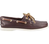 Crocs Sperry Brown Sperry Authentic 2 Eye Boat White Shoes Brown EU 35 (UK 2.5)