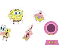 Crocs Spongebob Bubble 5 Pack, Breloques de Chaussure Unisexe, Multicolor