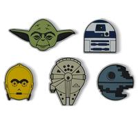 Crocs Star Wars 5 Pack, Breloques de chaussure Unisexe, Multicolor,