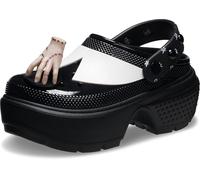 Crocs Stomp Sabots Mercredi Addams pour femme, noir, 10 Women/8 Men