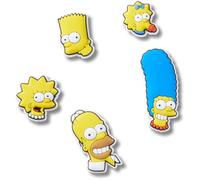 Crocs The Simpsons 5 Pack, Breloques de Chaussure Mixte, Multicolore, Taille Unique