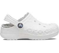 Crocs Toddler Baya Lined Sabots Enfants White / Light Grey 24