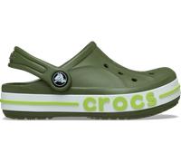 Crocs Toddler Bayaband Sabots Enfants Army Green/Lime Punch 20