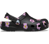 Crocs Toddler Classic Flower Sabots Enfants Black 19