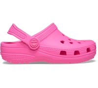 Crocs Toddler Classic Hearts Cut Out Sabots Enfants Pink Punch 25