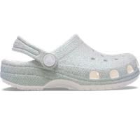 Crocs Unisexe Enfant Classic Iridescent Glitter CgT Sabots, White, 19/20 EU
