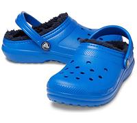 Sabots bébé fourrés Classic Lined Clog T CROCS (TM) bleu 27/28