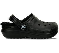 Crocs Unisexe Enfant Classic Lined Clog T Sabots, Black/Black, 25/26 EU