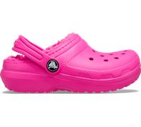 Crocs Toddler Classic Lined Sabots Enfants Pink Crush / Pink Crush 19