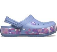 Crocs Toddler Crocband Glow Confetti Band Sabots Enfants Blue Haze/Multi 20