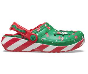 Crocs Toddlers Mickey Holiday Lined Classic Sabots Enfants Multi 22