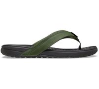 Crocs Tongs de surf Yukon pour homme, vert armée/noir, 43 EU, Vert armée, noir., 45/46 EU