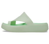 Crocs Getaway Platform Toe Loop Flip Flops Vert EU 41-42 Femme