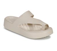 Crocs Tongs Getaway Platform Toe Loop in Beige 41 / 42