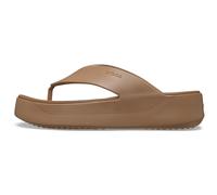 Crocs Tongs femme Getaway Platform Flip Chocolat au lait 39-40