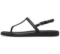 Crocs Femme Miami Thong Flip Tongs, Black, 34/35 EU