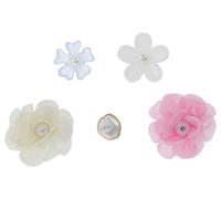 Crocs Ultra Femme Lot de 5 breloques chaussures unisexe, multicolore, taille unique, multicolore, Taille unique