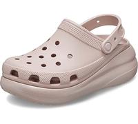 Crocs Unisex Classic Crush Clogs | Platform Shoes, Pink Clay, 8 US Men