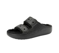 Crocs Sandales Baya Cozzzy pour homme, noir, 46 EU, Noir, 12 UK