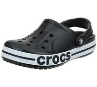 Crocs Unisexe Adulte Bayaband Clog Sabots, Black/White, 46/47 EU