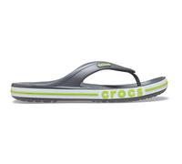 Crocs Unisexe Adulte Bayaband Flip Tongs, Slate Grey/Lime Punch, 37/38 EU