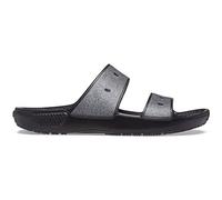 Crocs Unisexe Adulte Classic Croc Glitter II Sandal Sandales, Black, 43/44 EU