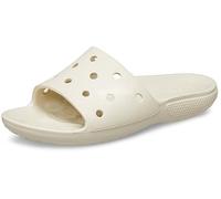 Crocs Unisexe Adulte Classic Crocs Slide Sandales, Bone, 46/47 EU