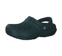 Crocs Unisexe Adulte Classic Lined Clog Sabots, Evergreen, 33/34 EU