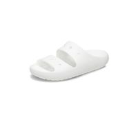 Crocs Unisexe Adulte Classic Sandal v2 Sandales, White, 45/46 EU