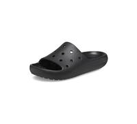 Crocs Sandales Classic Slide v2 — Unisexe Adulte — Noir — Taille 45/46 EU