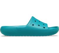 Crocs Unisexe Adulte Classic Slide v2 Sandales, Turbo Teal, 49/50 EU