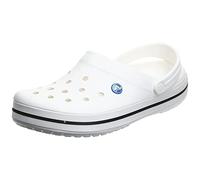 Crocs Unisexe Adulte Crocband Clog Sabots, White, 46/47 EU