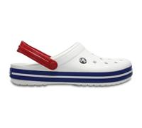 Crocs Unisexe Adulte Crocband Clog Sabots, White/Blue Jean, 38/39 EU