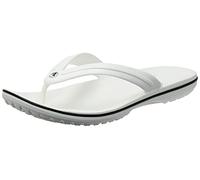 Crocs Unisexe Adulte Crocband Flip Tongs, White, 37/38 EU