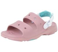 Crocs Unisexe Enfant All Terrain Sandal K Sandales, Cassis, 28/29 EU