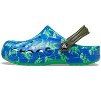 Crocs Unisexe Enfant Baya Graphic Clog T Sabots, Blue Bolt/Multi, 19/20 EU
