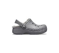Crocs Unisexe Enfant Baya Lined Clog T Sabots, Charcoal/Charcoal, 23/24 EU