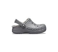 Crocs Unisexe Enfant Baya Lined Clog T Sabots, Charcoal/Charcoal, 23/24 EU