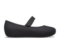 Crocs Unisexe Enfant Brooklyn Mary Jane Flat T Chaussures plates, Black, 23/24 EU