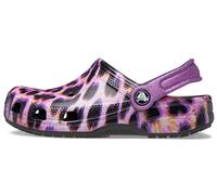 Crocs Unisexe Enfant Classic Animal Print Clog K Sabots, Papaya/Leopard, 28/29 EU