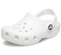 Crocs Unisexe Enfant Classic Clog K Sabots, White, 30/31 EU