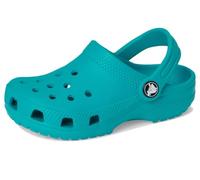 Crocs Unisexe Enfant Classic Clog T Sabots, Turbo Teal, 27/28 EU