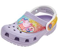Crocs Unisexe Enfant Classic FL IAM Peppa Pig Clog T Sabots, Lavender, 19/20 EU