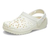 Crocs Classic Floral Cut Out Clogs Blanc EU 33-34 Enfants