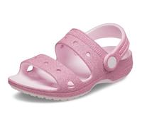 Crocs Unisexe Enfant Classic Glitter Sandal T Sandales, Pink Milk, 25/26 EU