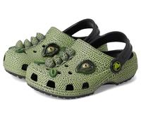Crocs Unisexe Enfant Classic IAM Scary Dino Clog T Sabots, Black, 25/26 EU