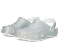 Crocs Unisexe Enfant Classic Iridescent Glitter CgK Sabots, White, 33/34 EU