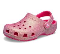 Crocs Unisexe Enfant Classic Iridescent Glitter CgT Sabots, Dragon Fruit, 24/25 EU
