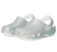 Crocs Unisexe Enfant Classic Iridescent Glitter CgT Sabots, White, 24/25 EU