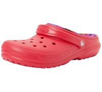 Crocs Unisexe Enfant Classic Lined Bold Check Clog K Sabots, Digital Raspberry, 37/38 EU